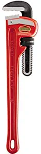 RIDGID 31030 Model 24 Heavy-Duty Straight Pipe Wrench, 24-inch Plumbing Wrench