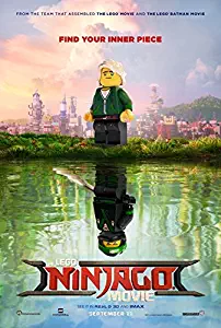 LEGO NINJAGO (2016) Original Movie Poster 27x40 - Dbl-Sided - Jackie Chan - Dave Franco - Michael Pena - Fred Amisen