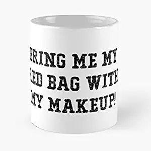 Bring Me My Red Bag With Makeup Classic Mug - 11,15 Oz.