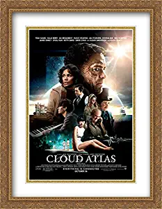 Cloud Atlas 28x36 Double Matted Large Large Gold Ornate Framed Movie Poster Art Print