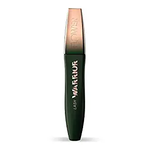 Flower Beauty Lash Warrior Mascara - Volumizing Lashes, Length & Definition, No Clumping (Fierce Brown)