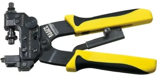 Klein Tools VDV211-007 Vertical Multi-Connector Compression Crimper