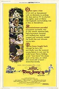 The Bawdy Adventures of Tom Jones Movie Poster (27 x 40 Inches - 69cm x 102cm) (1976) -(Joan Collins)(Trevor Howard)(Terry-Thomas)(Arthur Lowe)(Murray Melvin)