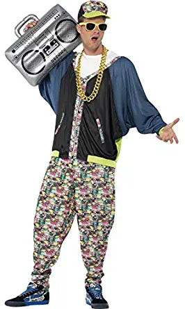 Smiffy's Men's 80's Hip Hop Costume