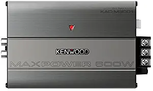 Kenwood KAC-M3001 600W Class D Monoblock Compact Digital Car/ATV/Marine Certified Amplifier