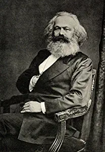 KARL MARX GLOSSY POSTER PICTURE PHOTO heinrich german communist manifesto