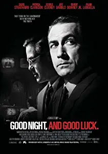 Good Night and Good Luck Movie Poster (27 x 40 Inches - 69cm x 102cm) (2005) Swiss -(George Clooney)(Alex Borstein)(Patricia Clarkson)(Jeff Daniels)(Reed Diamond)(Robert Downey Jr.)