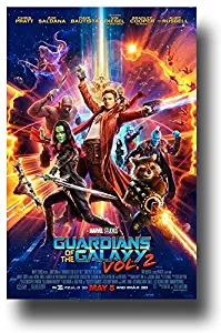 Guardians Of The Galaxy Vol 2 Poster - 2017 Movie Volume Chris Pratt Main