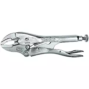 IRWIN VISE-GRIP Original Curved Jaw Locking Pliers with Wire Cutter, 4", 1002L3