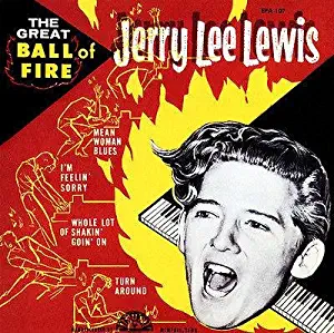 Jerry Lee Lewis - The Great Ball of Fire - 1958 - EP Picture Sleeve Poster