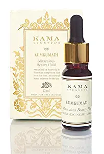 Kama Ayurveda Kumkumadi Miraculous Beauty Ayurvedic Night Serum, 0.40 Fl Oz