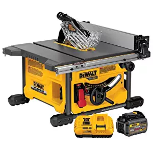 DEWALT DCS7485T1 FLEXVOLT 60V MAX Table Saw Kit, 8-1/4"