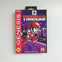 Game Card Tinhead - USA Cover With Retail Box 16 Bit MD Game Card for Sega Megadrive Genesis Video Game Console