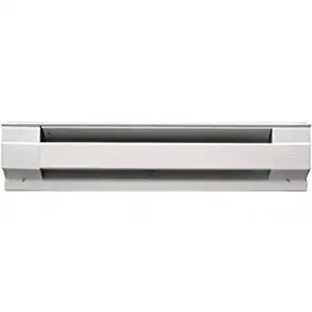 Cadet Manufacturing White 09950 240-Volt Baseboard Hardwire Electric Heater, 500-Watt, 30-Inch, 500 W