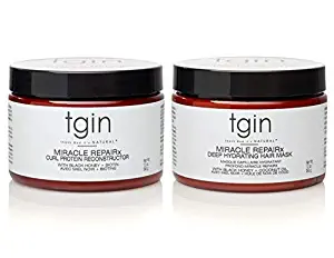 tgin Miracle RepaiRx Strengthening Reconstructor And Mask Duo -12 oz