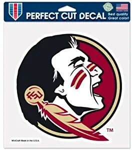 Wincraft NCAA Official Florida State University Seminoles 8 x 8 Perfect Cut Decal